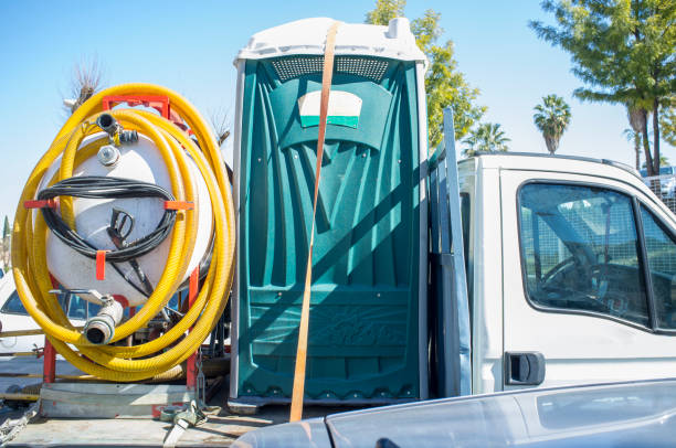 Porta potty delivery and setup in Wernersville, PA